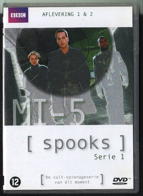 Spooks Serie 1 afleveringen 1 & 2. DVD., Inclusief doosje, Nederlands, Ophalen of Verzenden, Vanaf 12 jaar