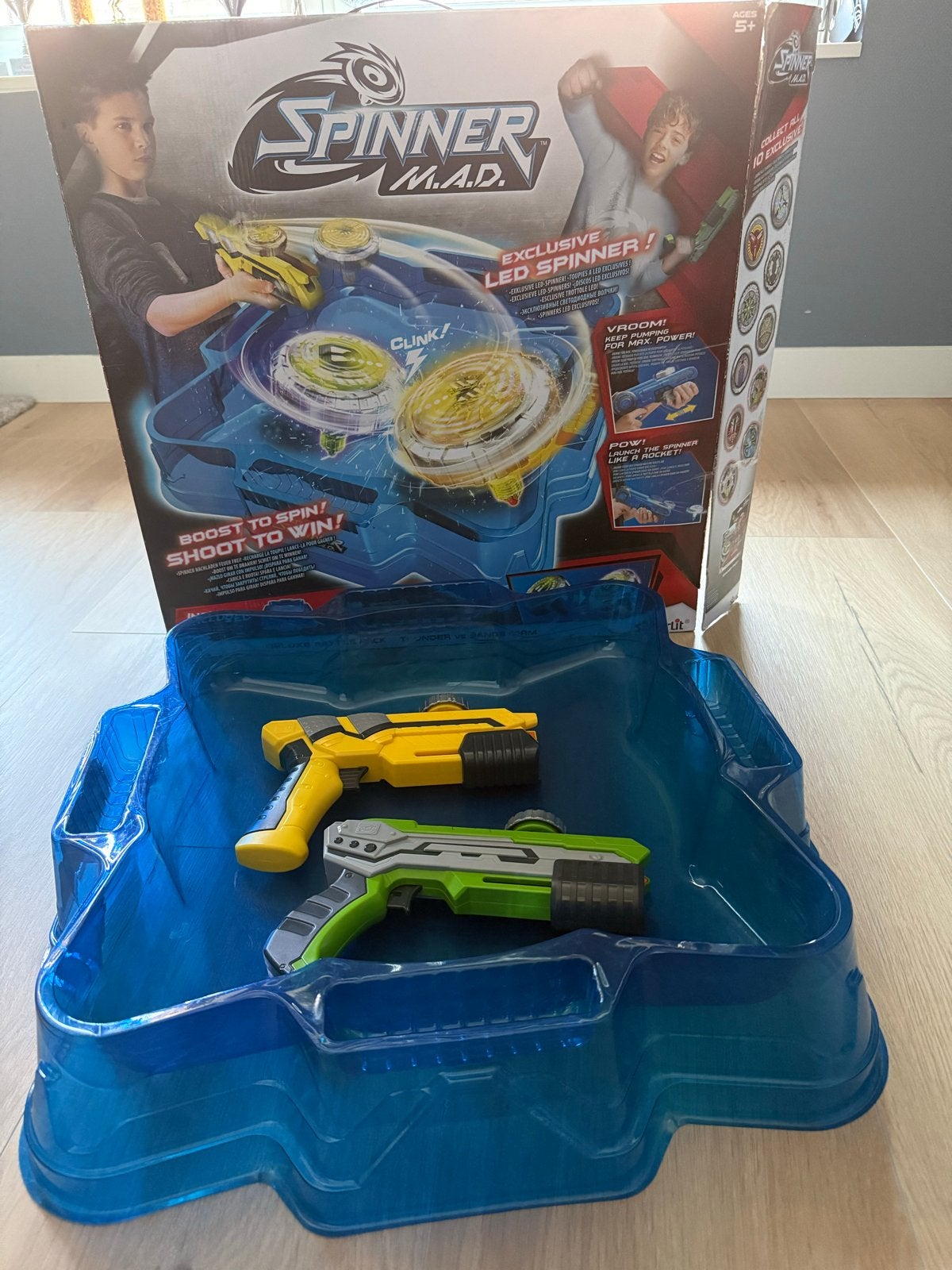 Spinner M.A.D. Battle Arena met 2 Spinners, Ophalen, Gebruikt, Jongen of Meisje
