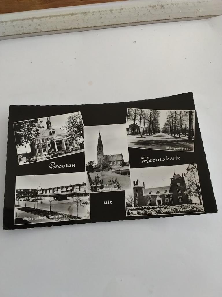 GROETEN UIT HEEMSKERK. 1966, Ophalen of Verzenden, 1960 tot 1980