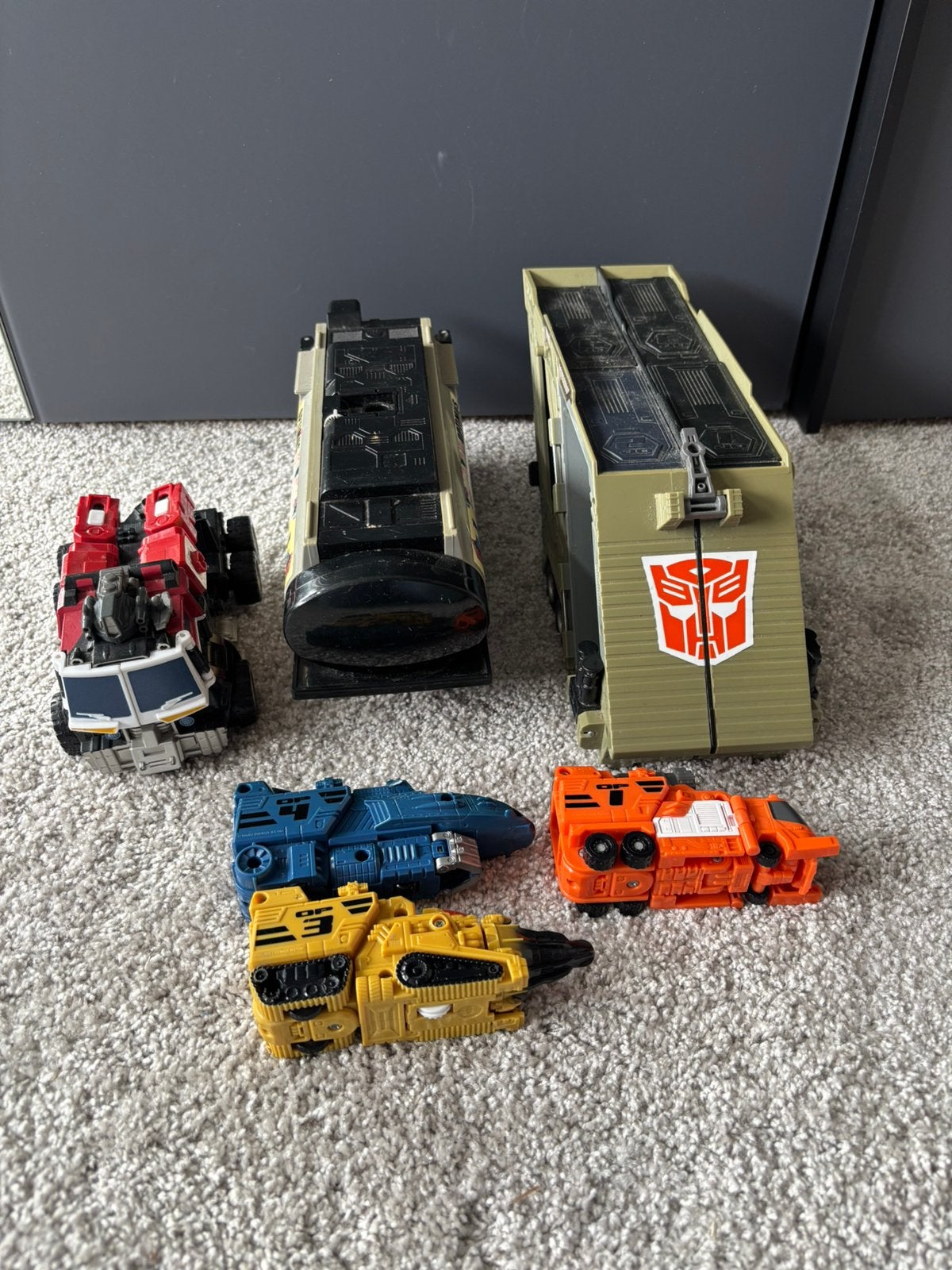 OPTIMUS PRIME ENERGON EN LASER, G2, Ophalen of Verzenden, Gebruikt, Autobots