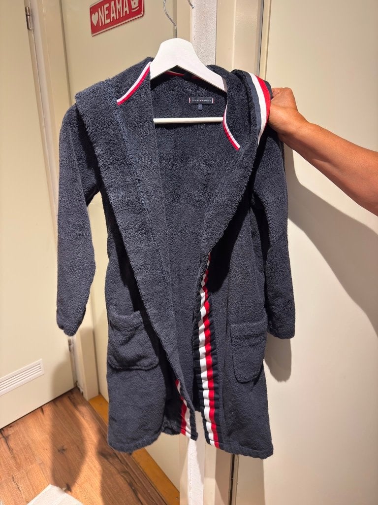 Tommy Hilfiger badjas - Zo goed als nieuw, Ophalen, Nacht- of Onderkleding, Jongen of Meisje, Tommy Hilfiger