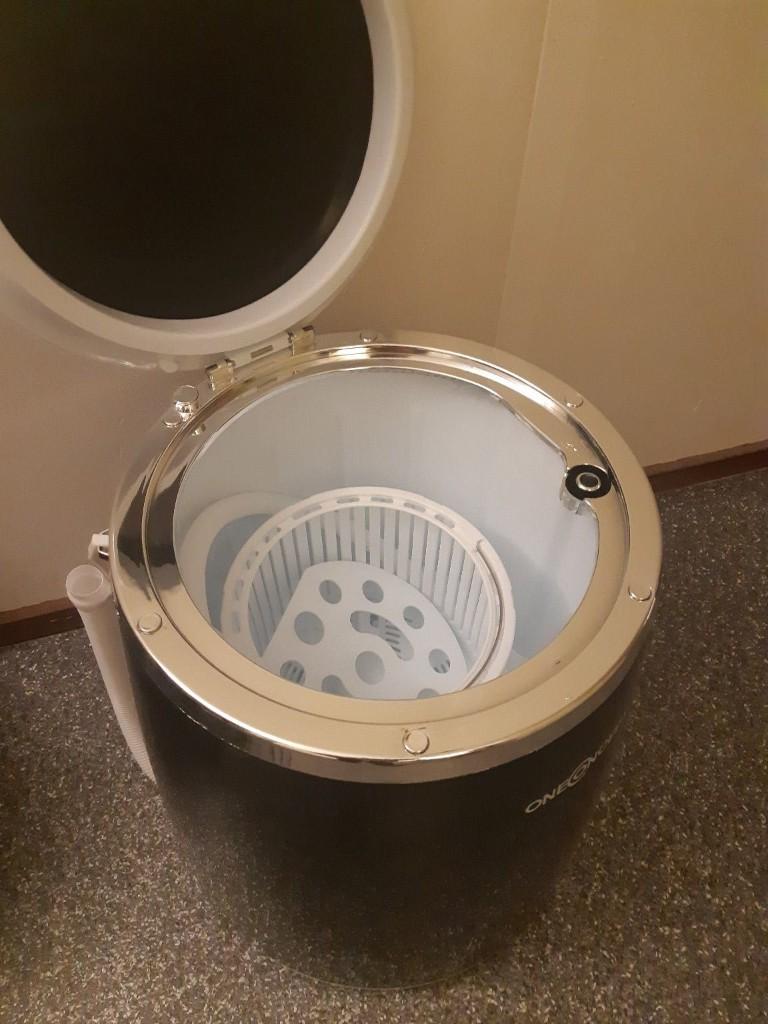 Mini-wasmachine & centrifuge 3,5 kg (Camping // Ecowash), Ophalen, 1200 tot 1600 toeren, Minder dan 85 cm, Minder dan 4 kg