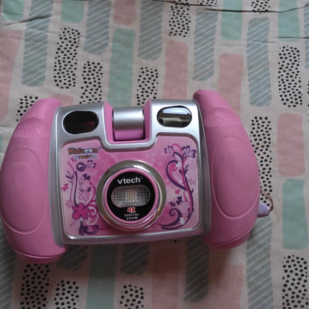 VTech Kidizoom Camera Roze met Draagtas, Ophalen of Verzenden, Gebruikt, 4 tot 6 jaar