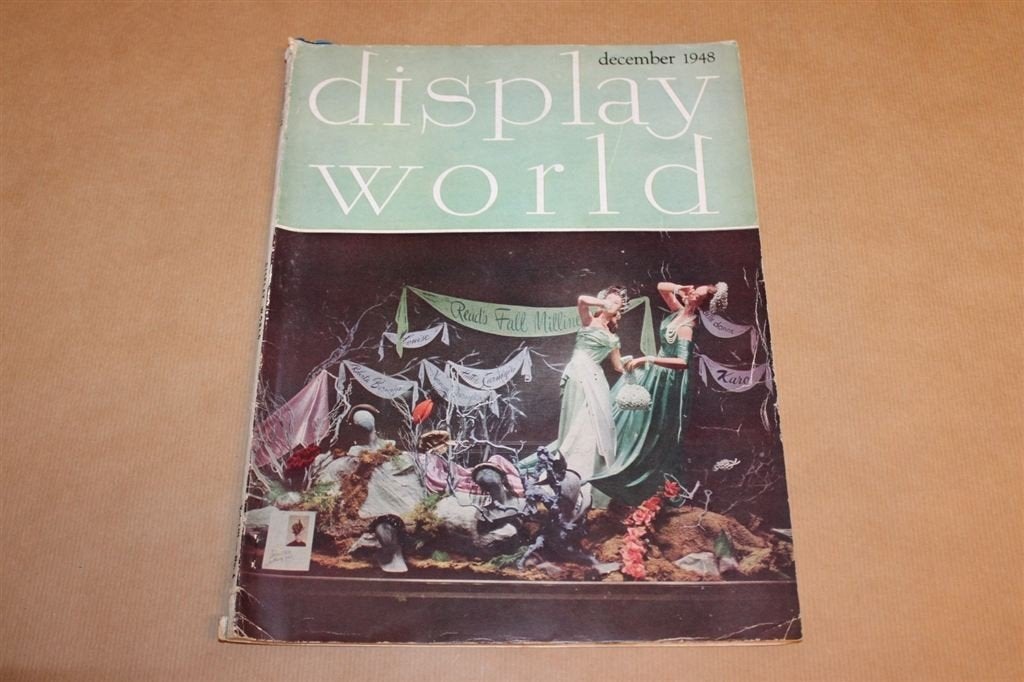 Display World - December 1948 - Over etalagepoppen e.d., Ophalen of Verzenden, 1940 tot 1960, Knipsel(s)