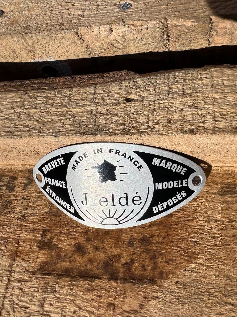 Jieldé etiketten, aluminium, zwart, nieuw, Ophalen of Verzenden, Nieuw