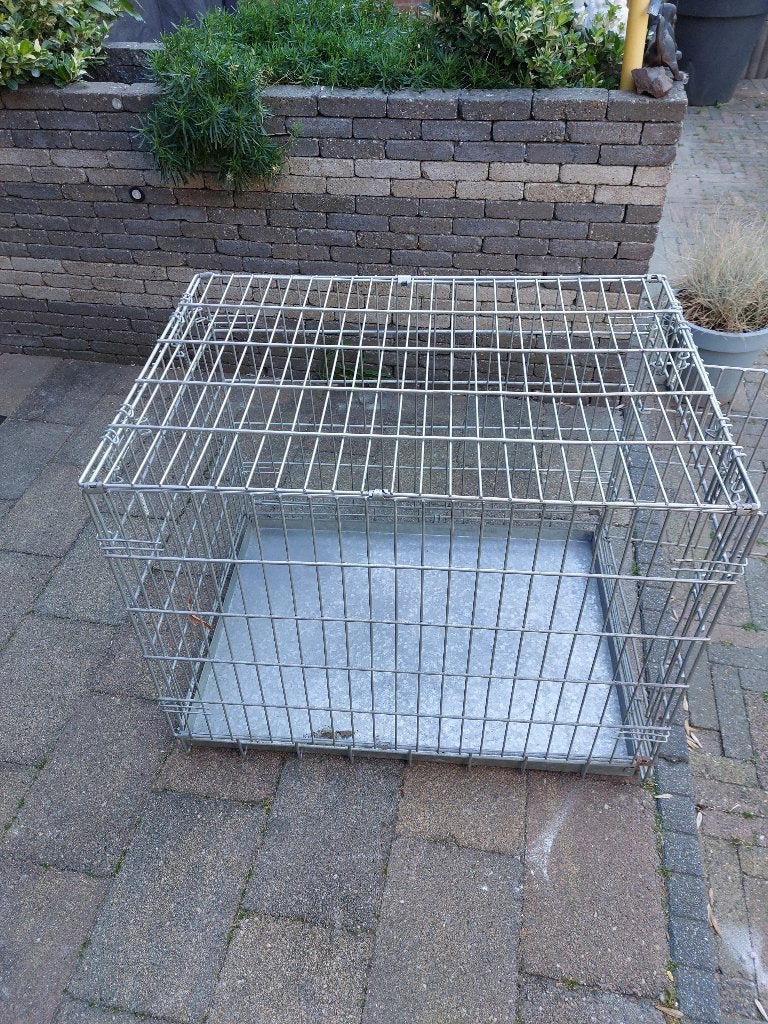 Hondenbench, Dieren en Toebehoren, Ophalen, Zo goed als nieuw