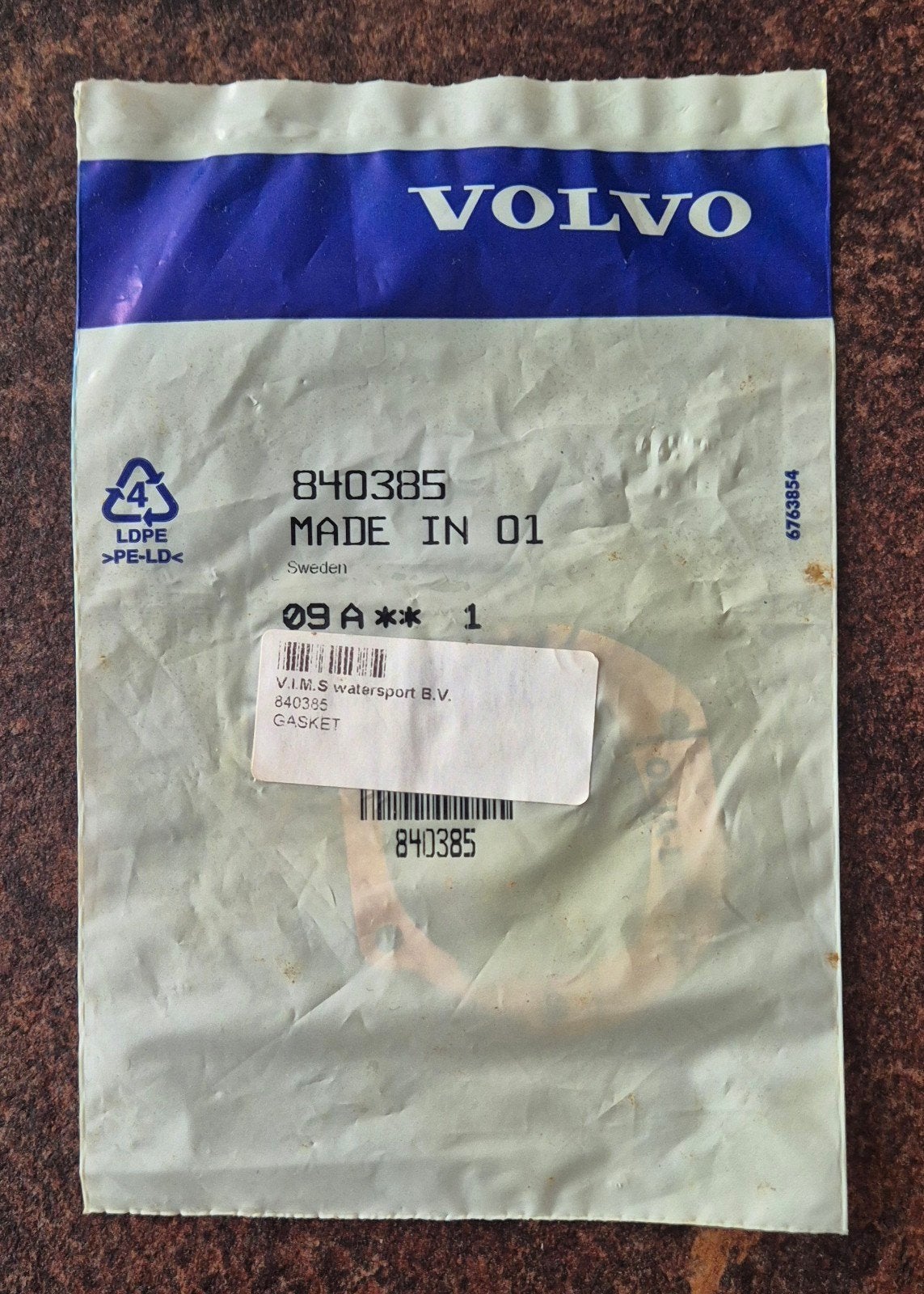 Volvo Pakking 840385 - Nieuw in verpakking, Auto-onderdelen, Ophalen of Verzenden, Nieuw