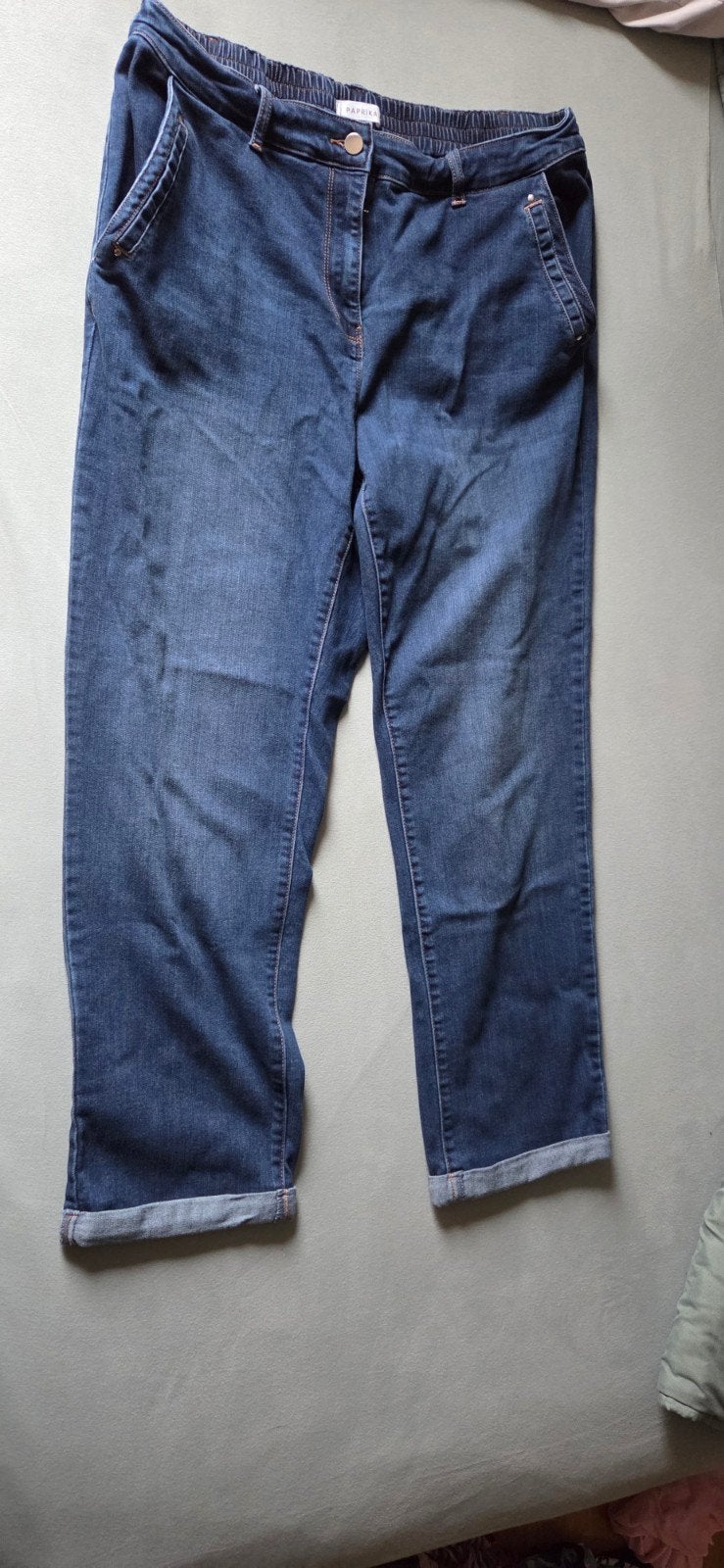 Paprika Jeans maat 50, Kleding | Dames, Blauw, Ophalen of Verzenden, Zo goed als nieuw, Paprika