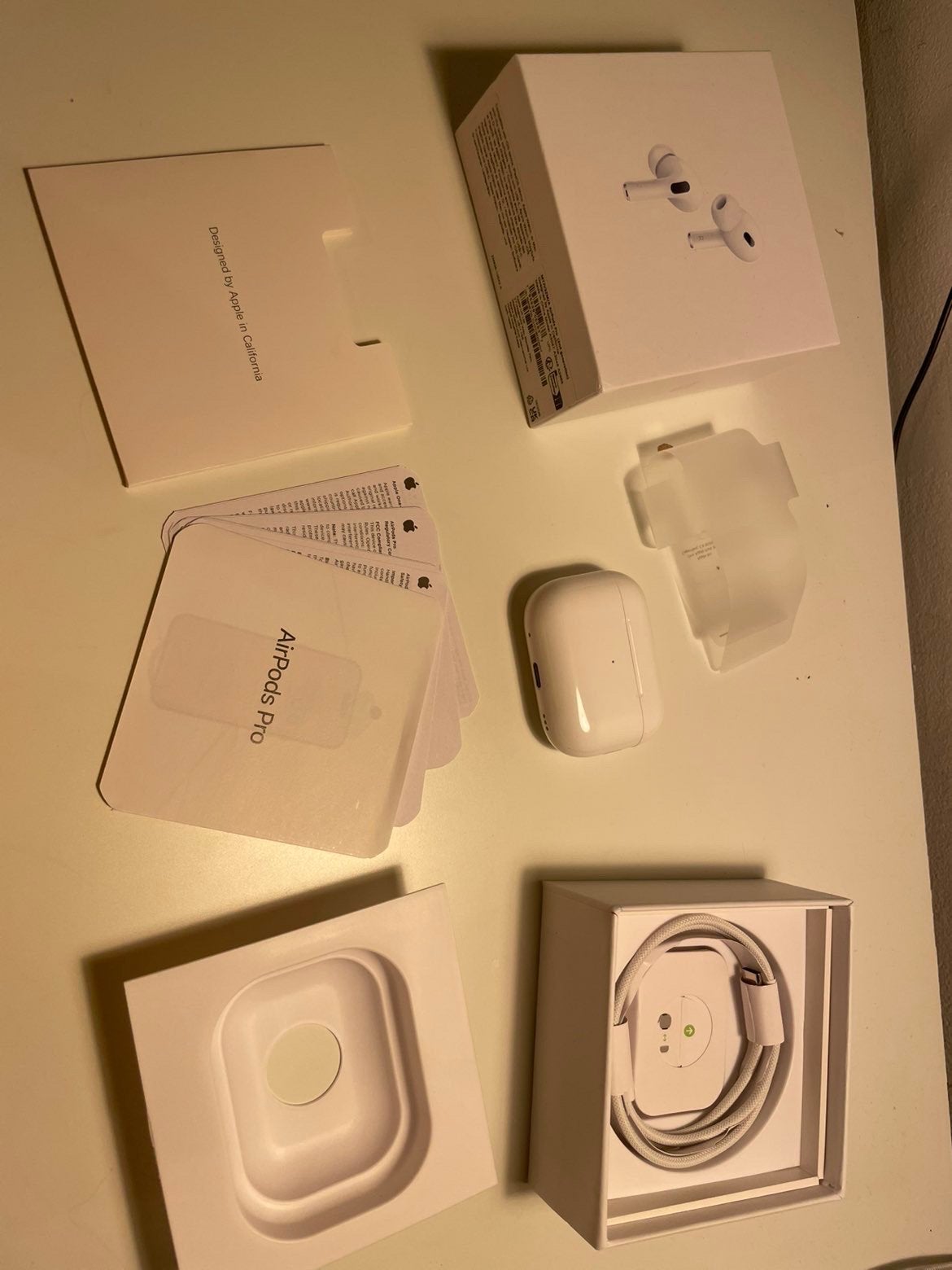 AirPods Pro 2 - Niet gebruikt, Audio, Tv en Foto, Fotografie | Fotolijsten, Verzenden, Zo goed als nieuw, Wit