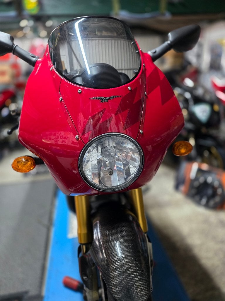 Moto Guzzi V11 Rosso Corsa, 1064 cc, 2 cilinders, Motorrijbewijs A, Gebruikt