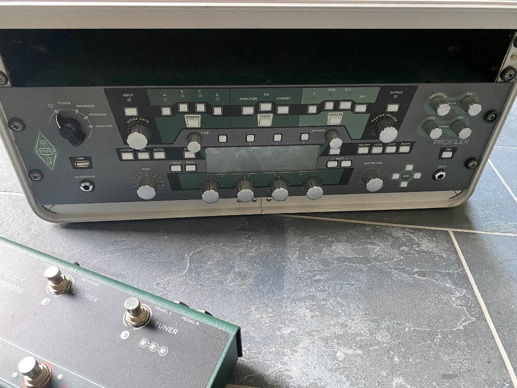 Kemper Profiling Amp PowerRack Set, Ophalen of Verzenden, Zo goed als nieuw, Gitaar, 100 watt of meer