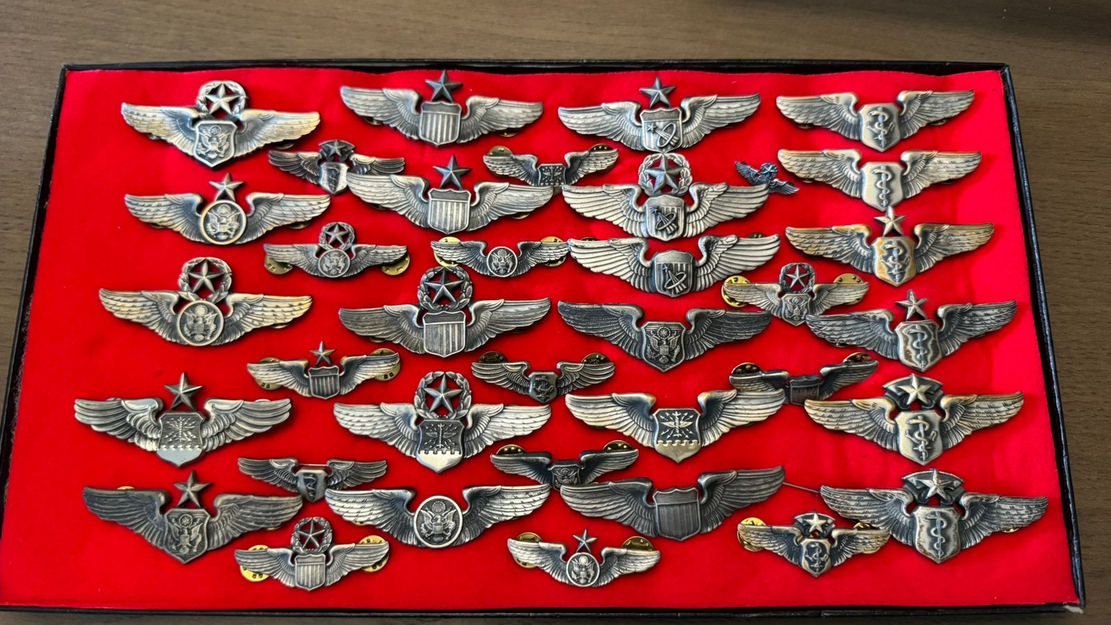 Piloten wing vliegerwing Usa Usaf usafe, Ophalen of Verzenden, Landmacht, Amerika, Embleem of Badge