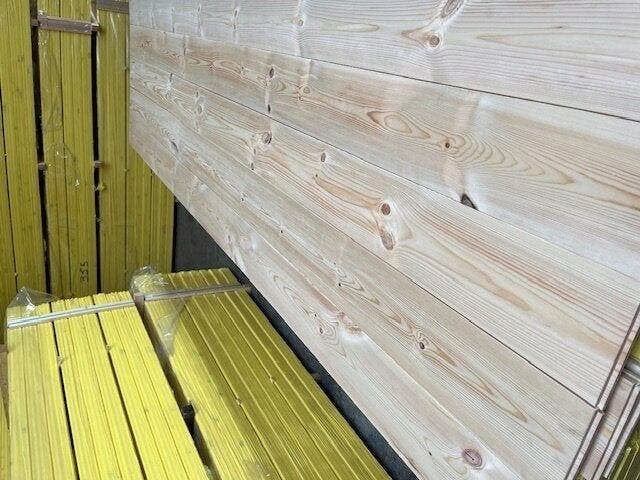 MASSIEVE GRENEN VLOER EXTRA BREED 200MM EXTRA DIK 27MM, Ophalen, Nieuw, 75 m² of meer, Parket