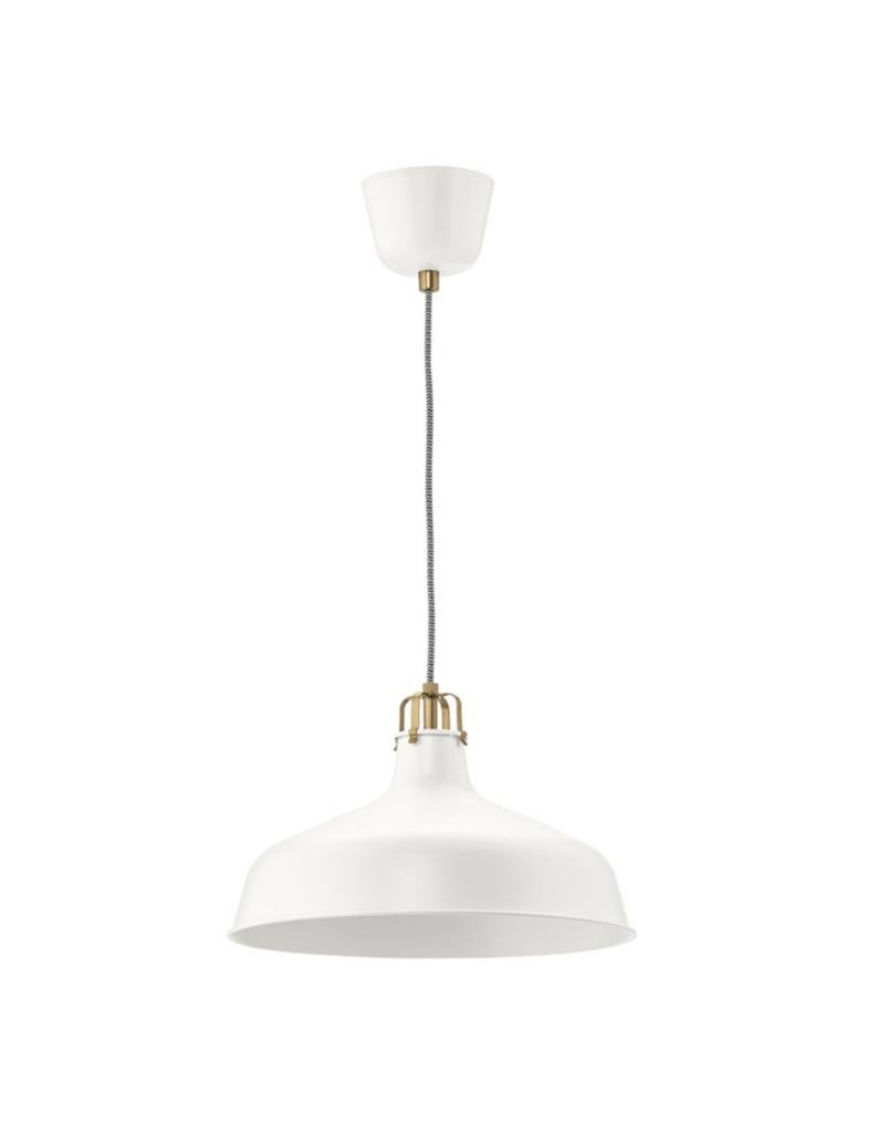 Witte hanglamp ranarp ikea, Huis en Inrichting, Lampen | Hanglampen, Ophalen, Minder dan 50 cm