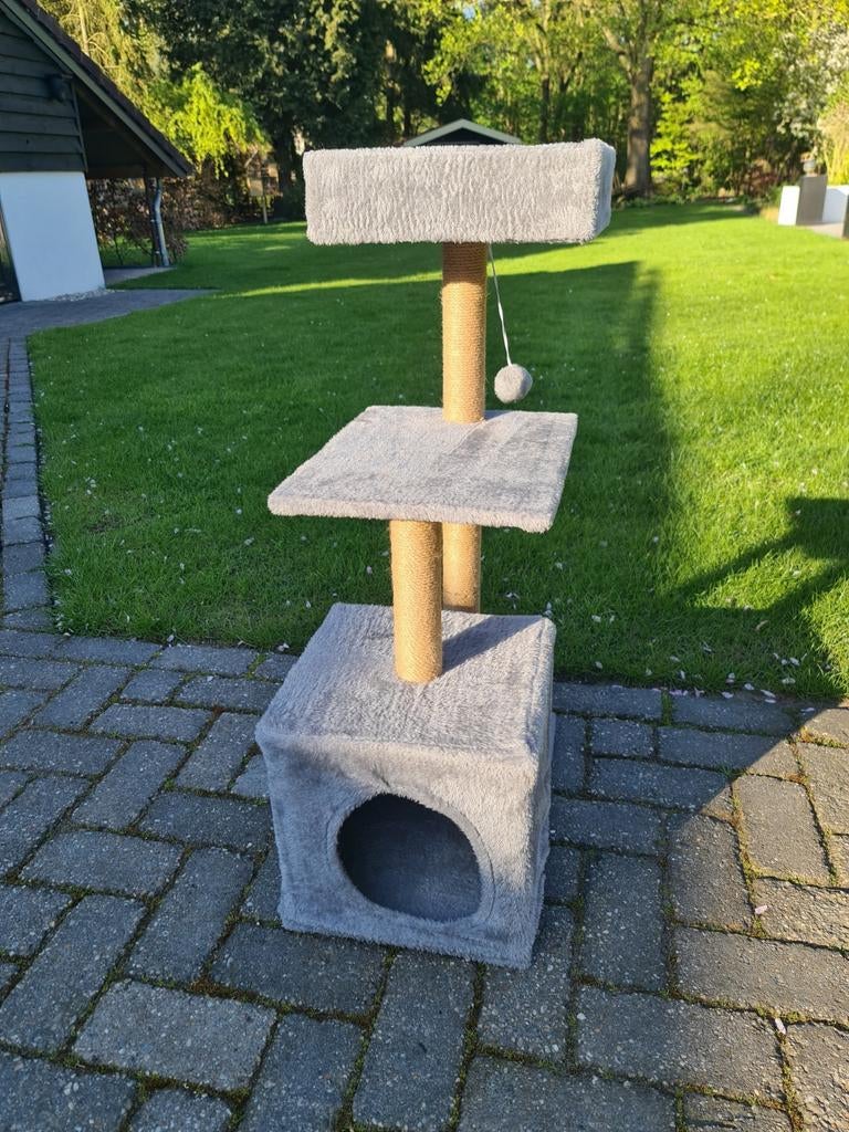 Krabpaal voor kleinere katten - hoogte is ca. 87 cm., Ophalen, Gebruikt, Krabpaal