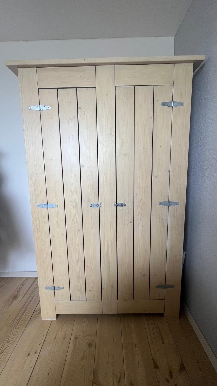 Degenlijke grenen kast van Kidsfactory - H183 B120 D54, Ophalen, Gebruikt, 100 tot 150 cm, 150 tot 200 cm