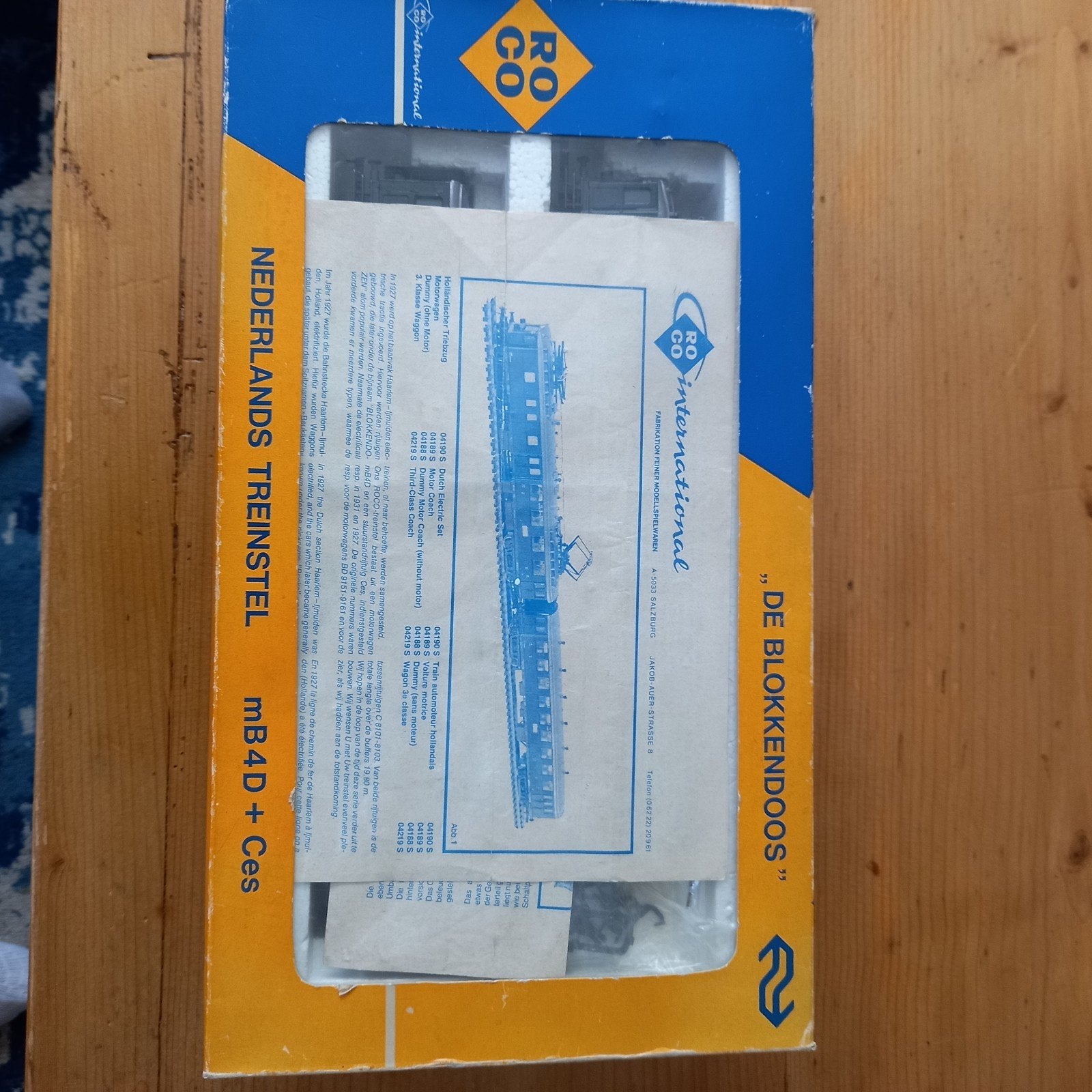 Roco blokkendozen en stuurstandrijtuigen, Hobby en Vrije tijd, Treinset, Gelijkstroom, Analoog, Ophalen of Verzenden