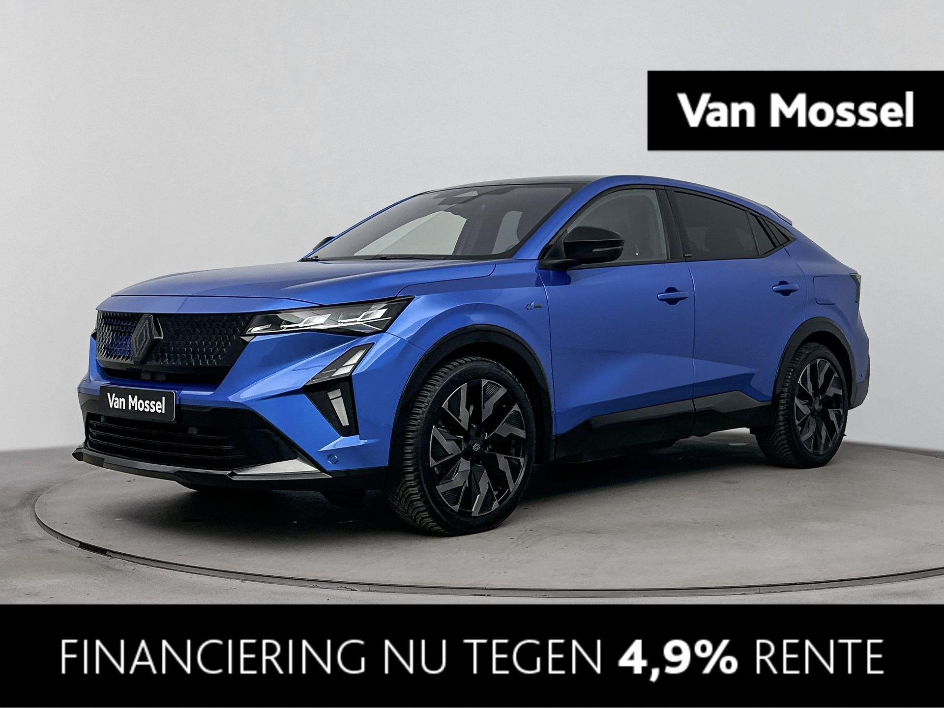 Renault Rafale 1.2 E-Tech 4x4 plug-in hybrid 300Pk esprit Al, Auto's, Dealer onderhouden, Gebruikt, 1199 cc, Blauw