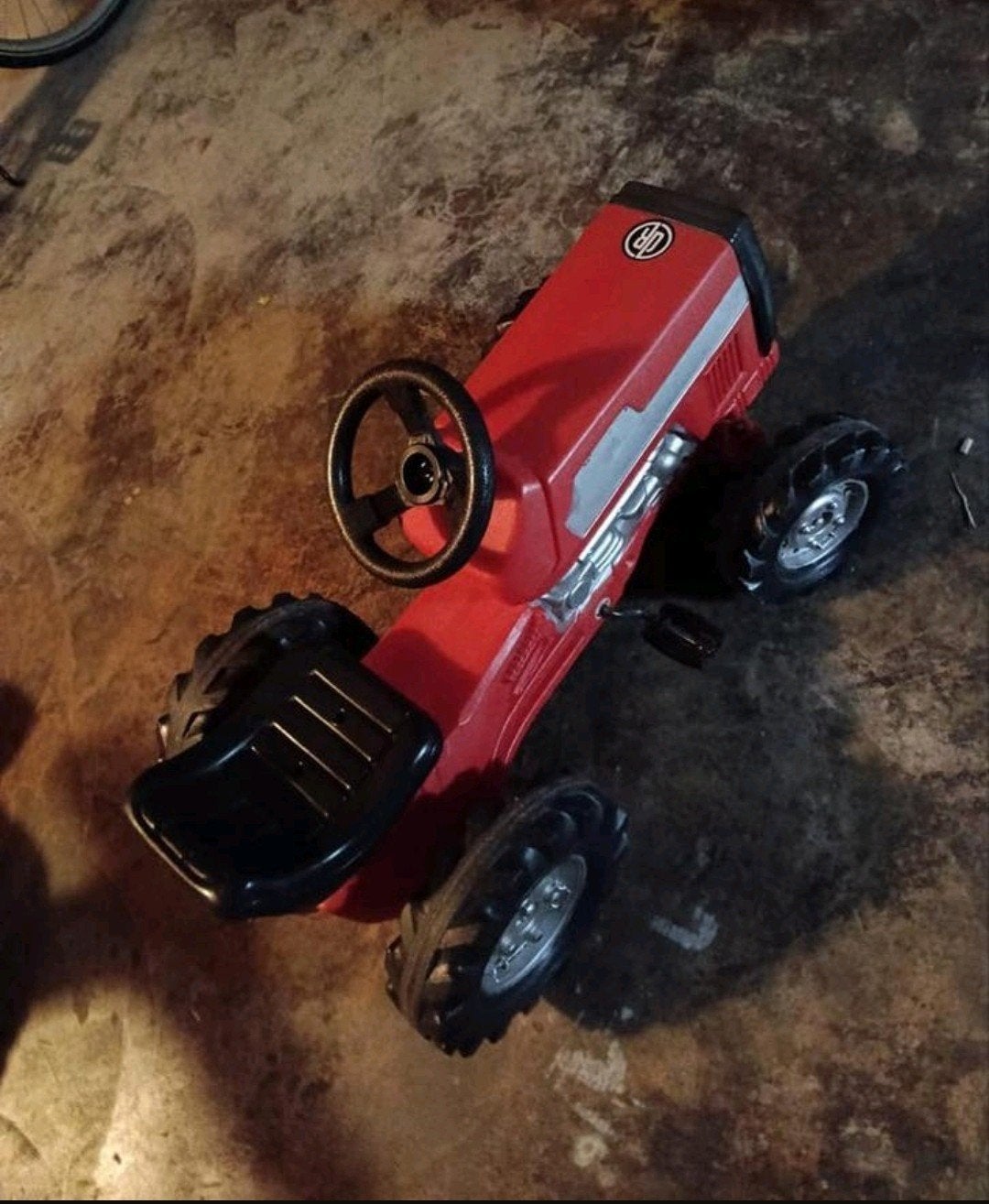 Rode traptractor voor kinderen - Gebruikt, Ophalen, Gebruikt, Trapvoertuig