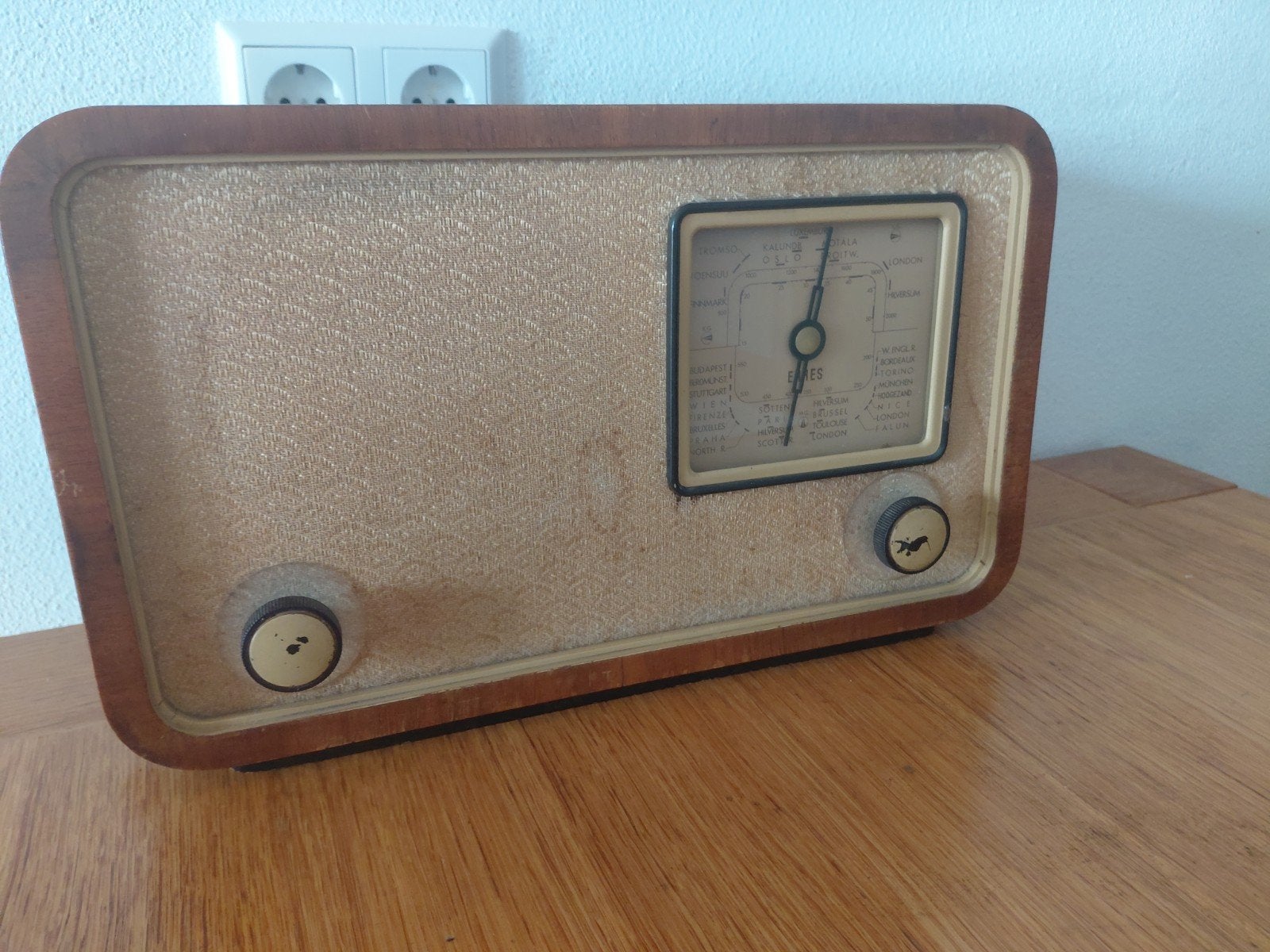 Vintage Erres Radio KY 485 - Klassieke buizenradio, Ophalen, Gebruikt, Radio