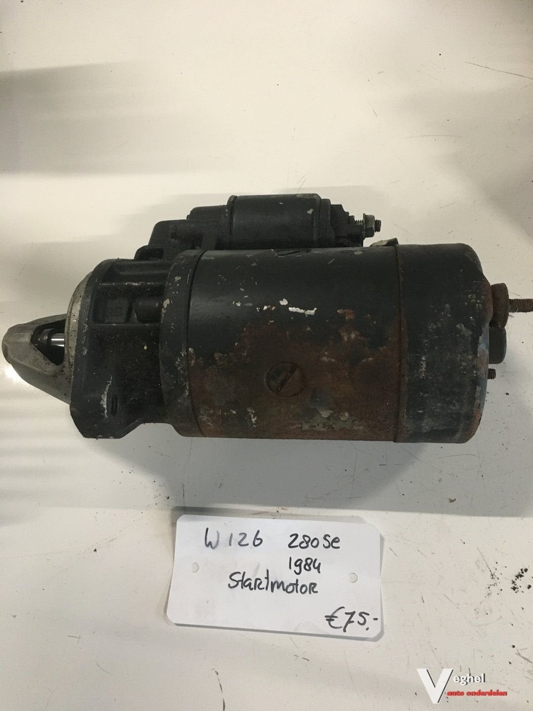 Mercedes W126 280 SE 1982 Startmotor, Auto-onderdelen, Motor en Toebehoren, Gebruikt, -, -, Ophalen of Verzenden