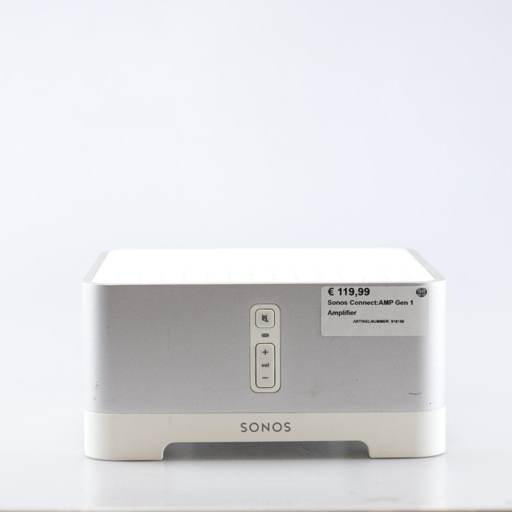 Sonos Connect:AMP Gen 1 Amplifier, Sonos, Zo goed als nieuw, Support@sonos, 614 Chapala Street
Santa Barbara, CA 93101
USA