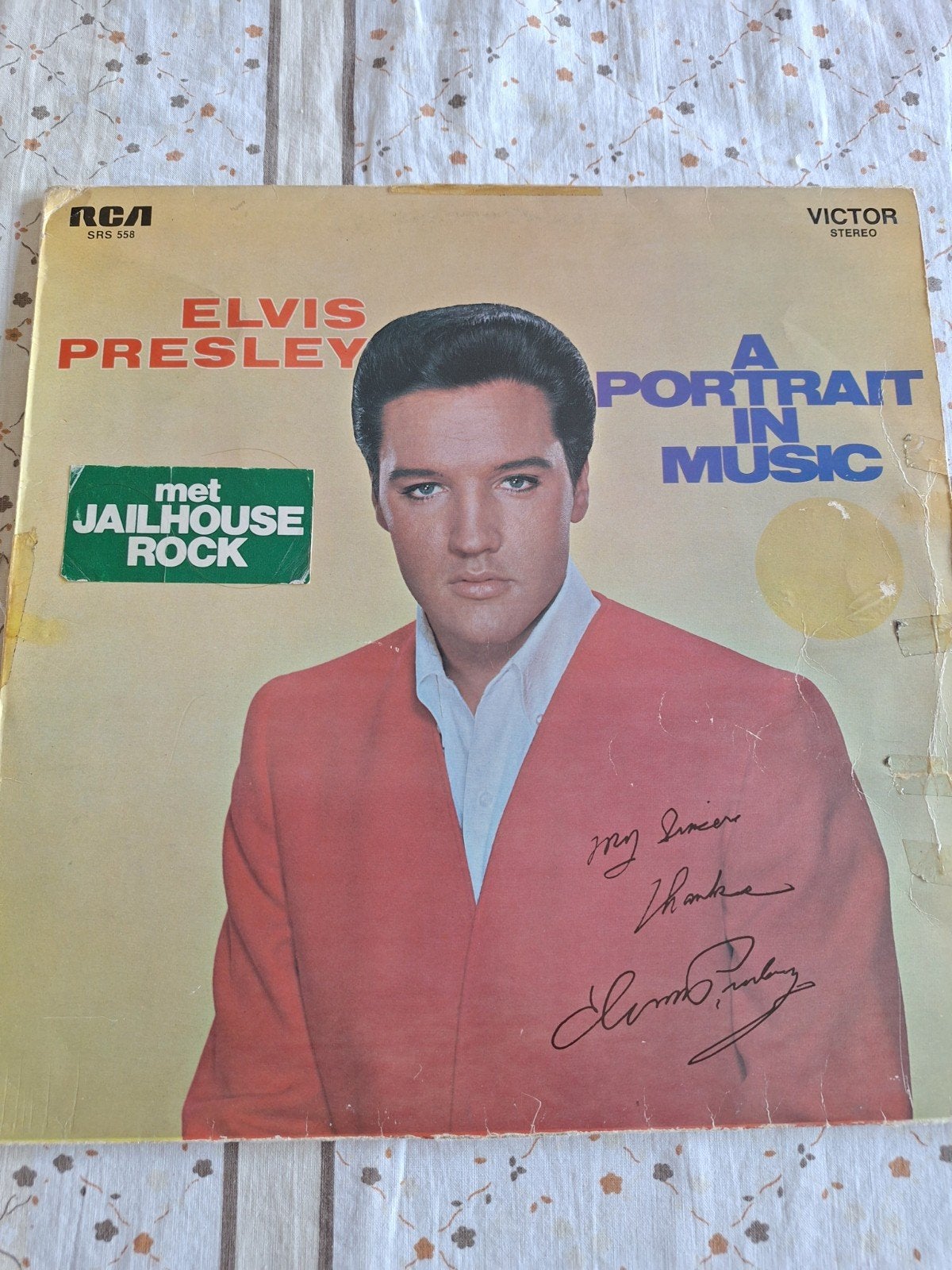 LP elvis Presley, in goede staat, Ophalen of Verzenden, Zo goed als nieuw, 12 inch