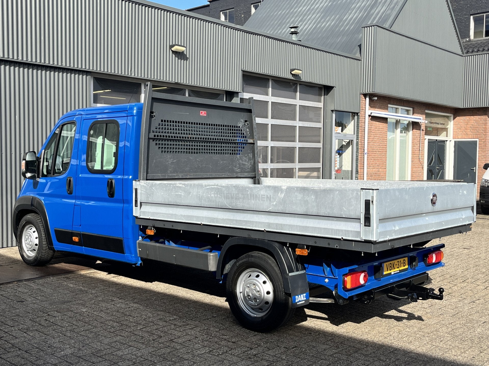 Fiat Ducato 35H 2.3 MultiJet L3 Airco Trekhaak 3000kg trekge, Voorwielaandrijving, Gebruikt, Blauw, Origineel Nederlands