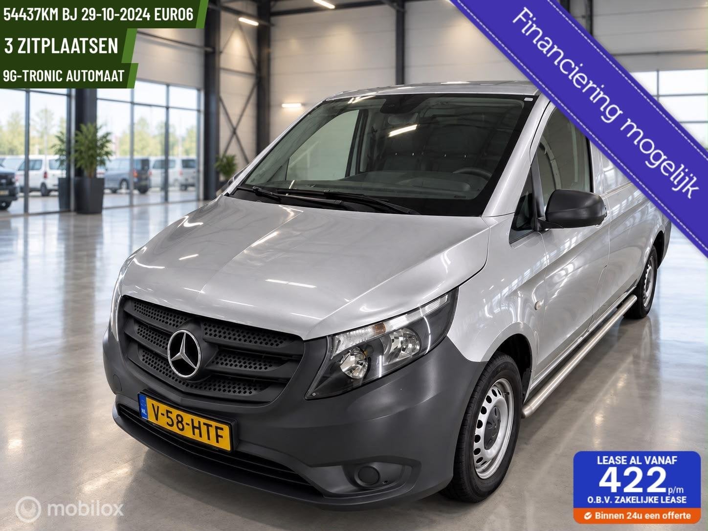 Mercedes Vito 114 CDI L2 Lang Automaat CarPlay PDC Camera CC, Dealer onderhouden, Gebruikt, 4 cilinders, 2000 kg