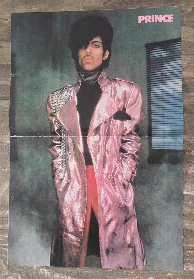 Vintage Prince Poster, Verzamelen, Rechthoekig Staand, Ophalen of Verzenden, Zo goed als nieuw, A1 t/m A3