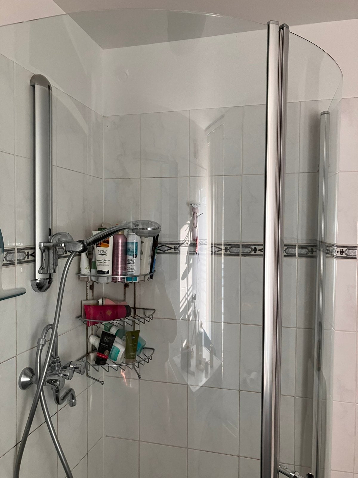 Kwartronde douchedeuren 73x73 tot 75x75, Huis en Inrichting, Ophalen, Gebruikt