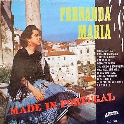 LP - Fernanda Maria - Made in Portugal, Cd's en Dvd's, Vinyl | Wereldmuziek, Zo goed als nieuw, Beschermende buitenhoes, Inclusief binnenhoes