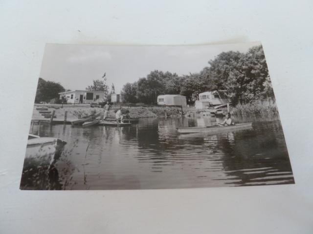Willemstad circa 1965 Camping Bovensluis, Ophalen of Verzenden, 1960 tot 1980, Ongelopen, Noord-Brabant