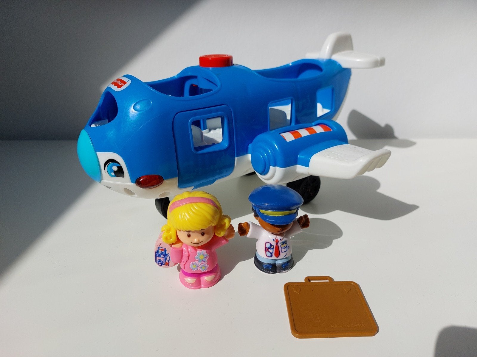 Fisher Price Little People Vliegtuig - Compleet, Ophalen of Verzenden, Gebruikt, Speelset