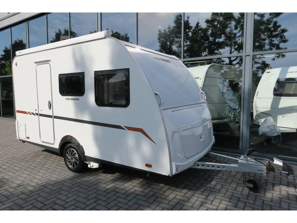 Weinsberg CaraCito 390 QD MOVER+CASSETTEL.+AIRCO, Overige merken, Dwarsbed, Bedrijf, Treinzit