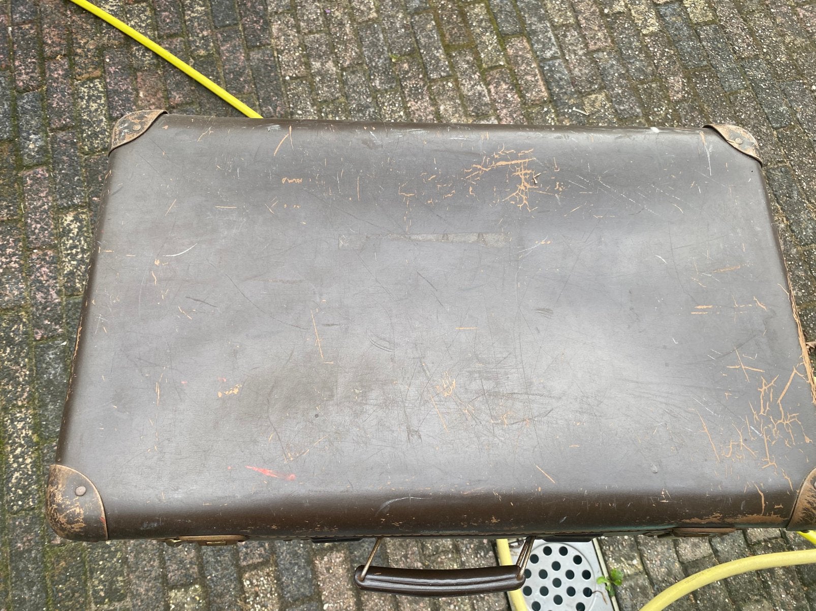 Oude koffer, Antiek en Kunst, Curiosa en Brocante, Ophalen of Verzenden