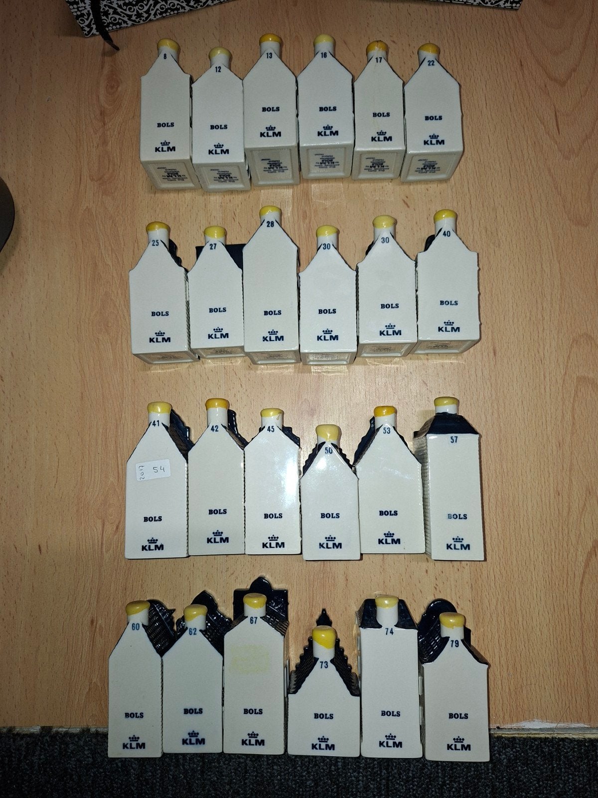 KLM huisjes   uitzoeken, Verzamelen, Ophalen of Verzenden, Nieuw, 41 t/m 60, Gevuld