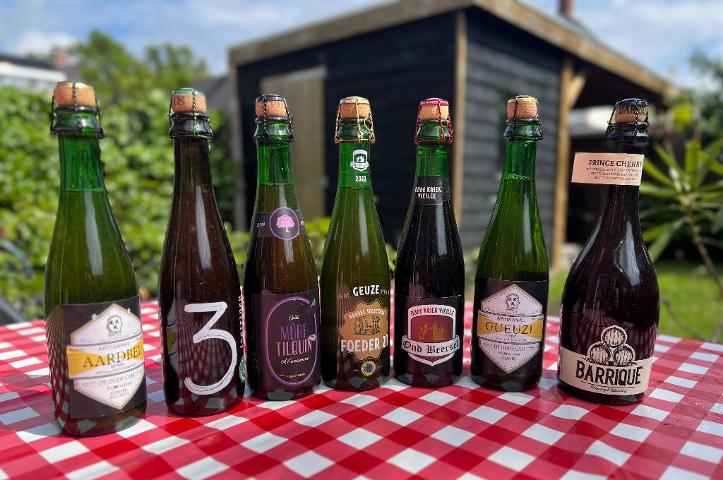 7 verschillende geuzen, Ophalen of Verzenden, Nieuw, Flesje(s), Overige merken
