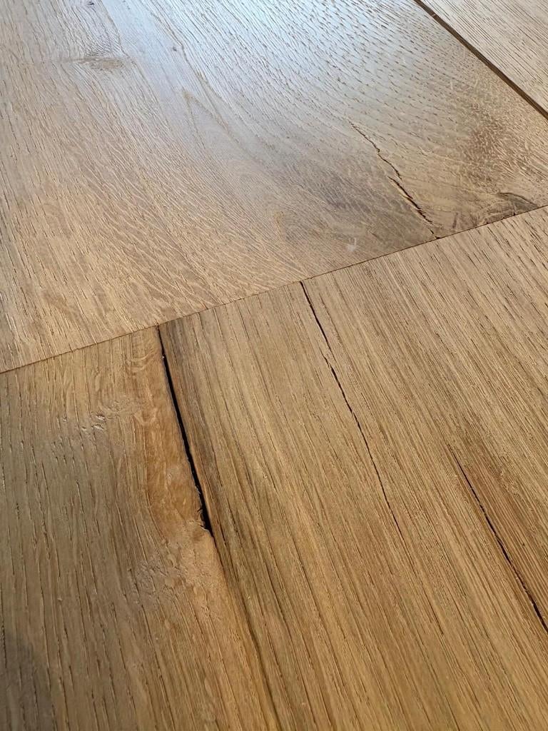 Massief eiken dakbeschot, Doe-het-zelf en Verbouw, Hout en Planken, Ophalen, Minder dan 25 mm, Eiken, Nieuw