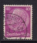 2598 - Duitse Rijk michel 524X gestempeld , Paul von Hin, Verzenden, BRD, Gestempeld