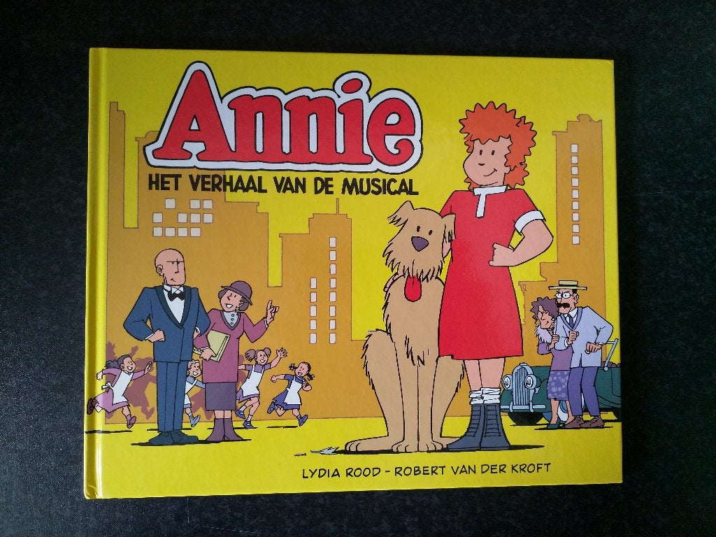 Annie, het verhaal van de musical (Lydia Rood), Fictie algemeen, Ophalen of Verzenden, Lydia Rood, Zo goed als nieuw