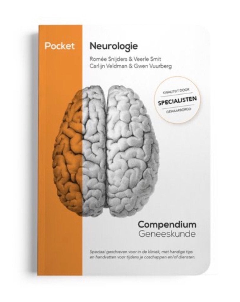 Compendium geneeskunde- Pocket neurologie, Boeken, Ophalen of Verzenden, Beta, Gelezen, WO