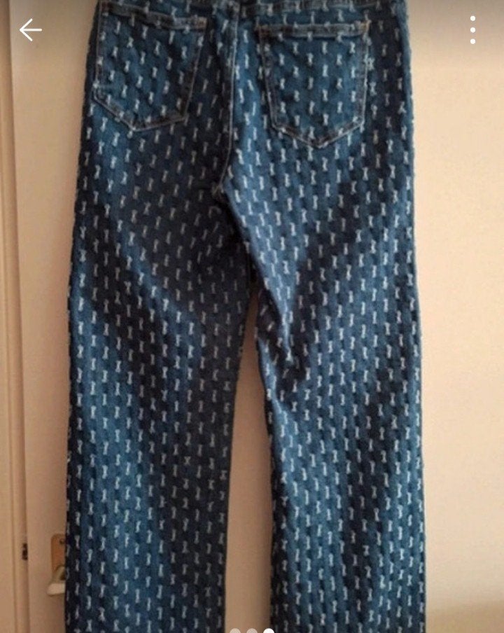 jeans hello miss, Ophalen of Verzenden, Maat 42/44 (L), Blauw, Lang