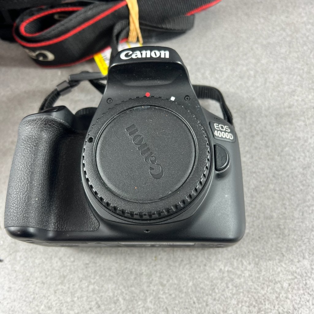 Canon EOS 4000D | 15-55mm+75-300mm lenzen |tas,lader| 414143, Audio, Tv en Foto, Gebruikt, Spiegelreflex, Canon, Ophalen of Verzenden