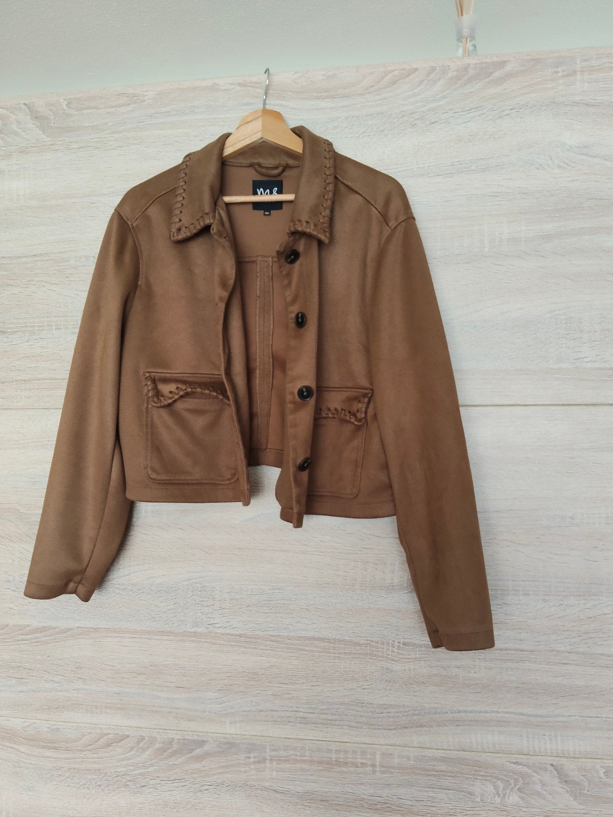 MS Mode jasje maat 44, Kleding | Dames, Bruin, Maat 42/44 (L), Ophalen of Verzenden, Jasje