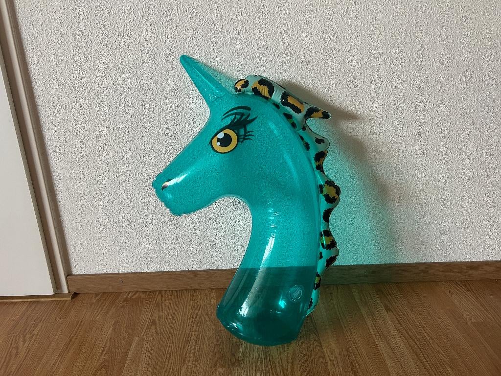Opblaasbare unicorn, Ophalen of Verzenden, Gebruikt