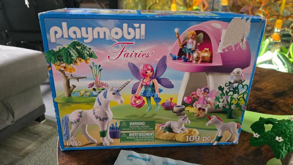 Playmobil Fairies 6055 - Feeën met Eenhoorns, Ophalen of Verzenden, Gebruikt, Meisje