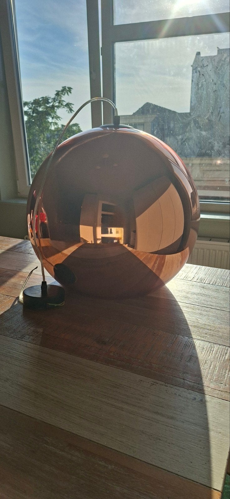 Originele Tom Dixon Copper Shade Hanglamp – 45 cm (Groot mod, Ophalen, Gebruikt, Metaal, Overige fittingen