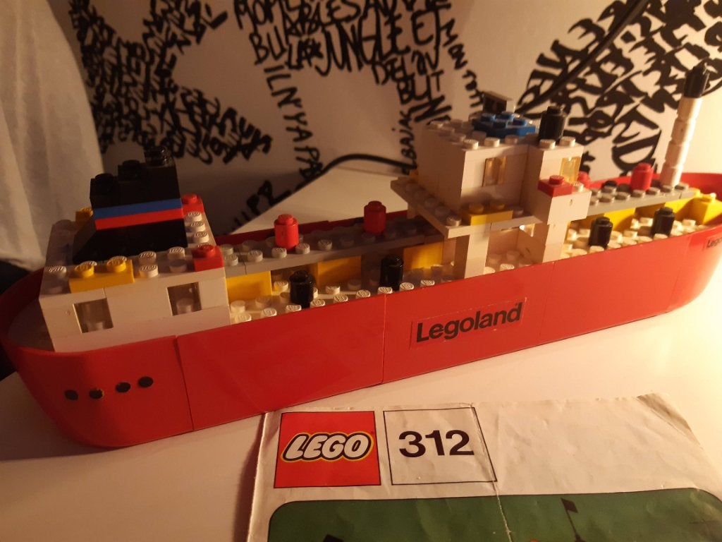 Lego  312 met instructie boekje, Ophalen of Verzenden, Zo goed als nieuw