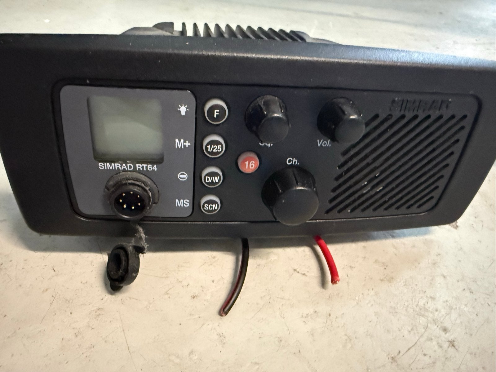 Simrad RT64 Marifoon met Microfoon, Ophalen of Verzenden, Gebruikt, Communicatie